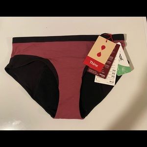 Thinx period panties, super cotton brief, size Large, new with tags in package